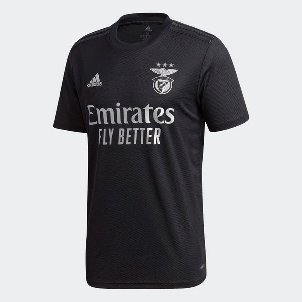 Camiseta Benfica Replica Segunda Ropa 2020/21 Negro